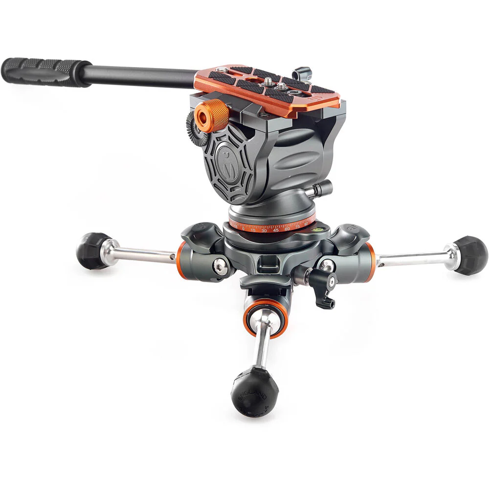 3 Legged Thing Legends Jay Carbon Fiber Tripod System with Quick Leveling Base & AirHed Cine-V Fluid Head - Image 11