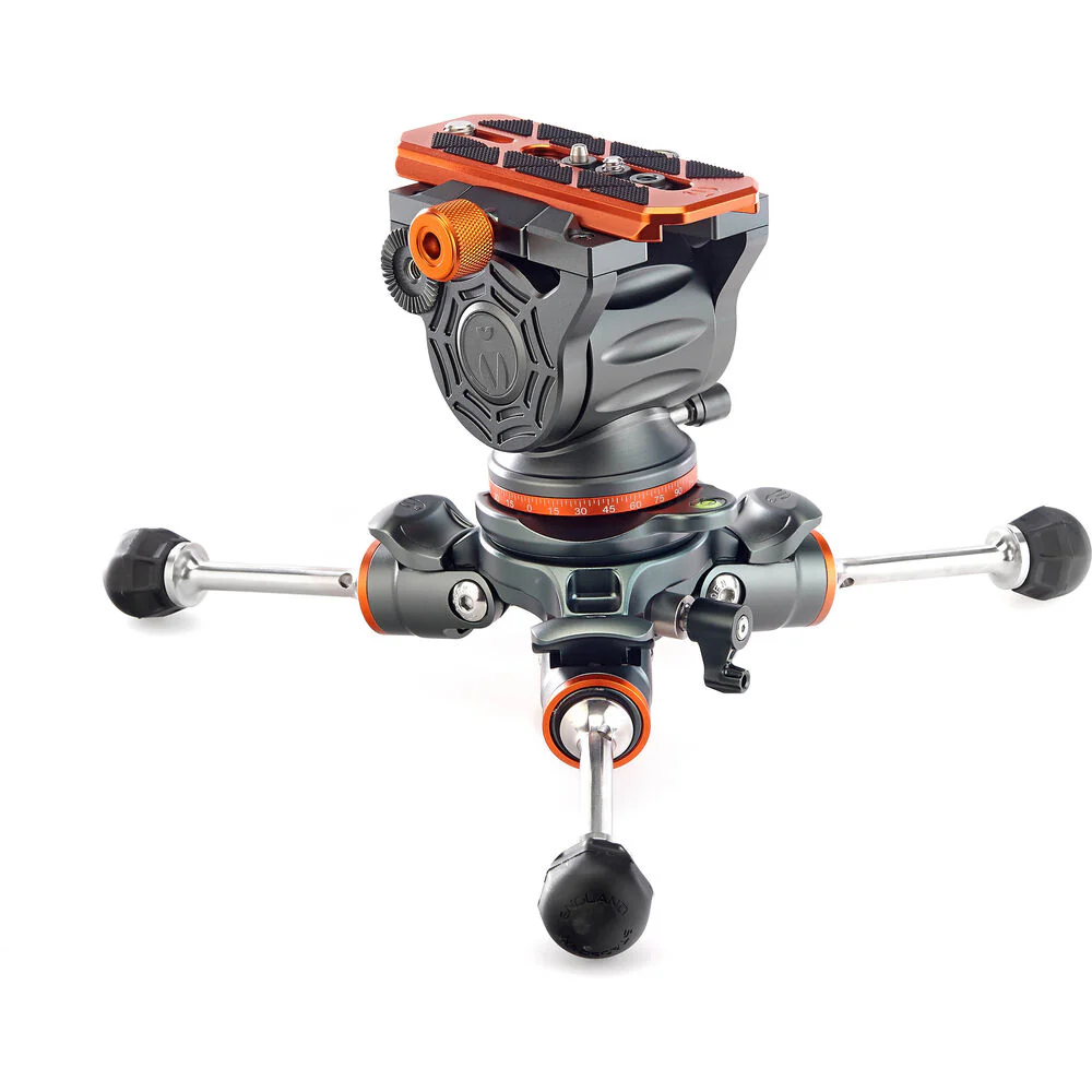 3 Legged Thing Legends Jay Carbon Fiber Tripod System with Quick Leveling Base & AirHed Cine-V Fluid Head - Image 12