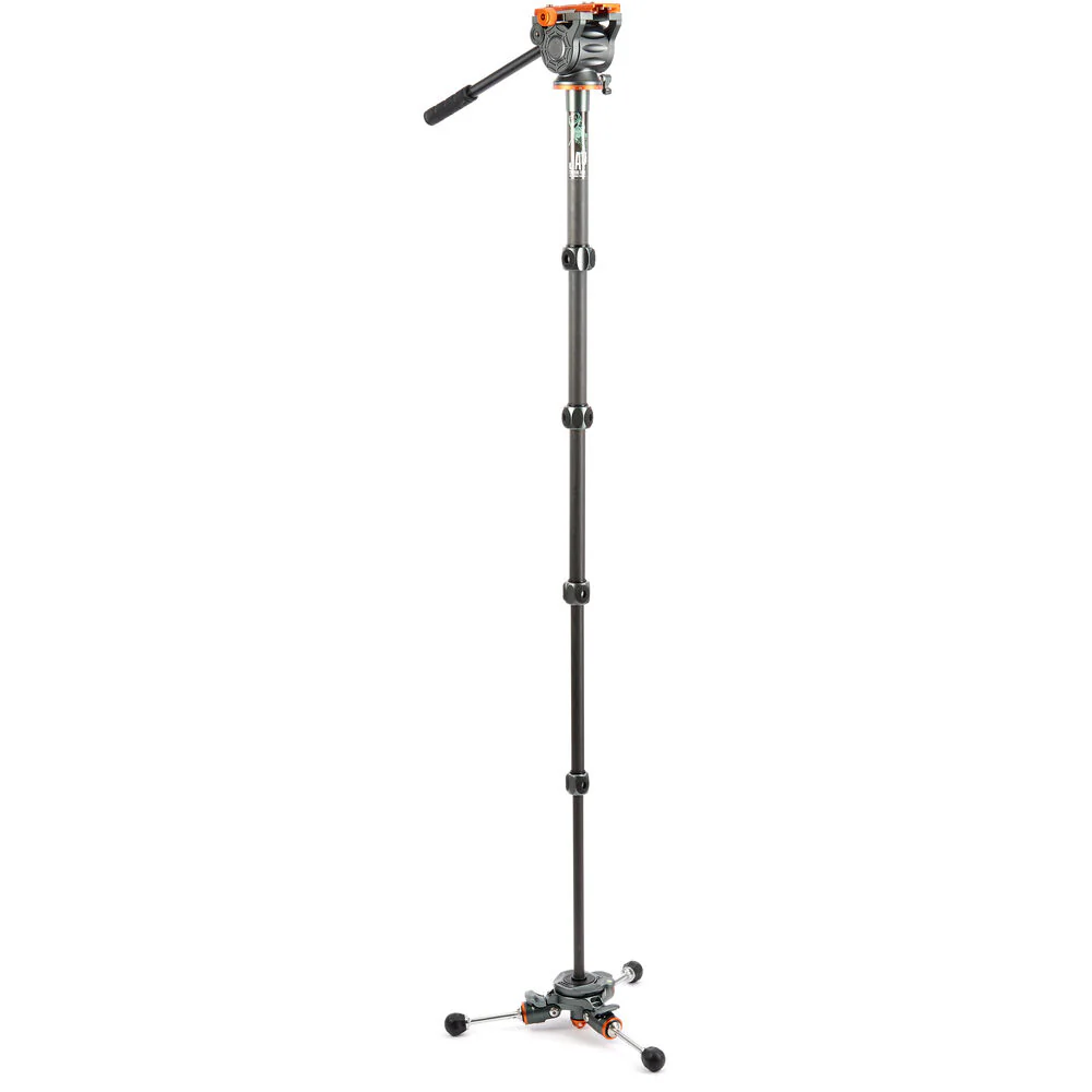 3 Legged Thing Legends Jay Carbon Fiber Tripod System with Quick Leveling Base & AirHed Cine-V Fluid Head - Image 16