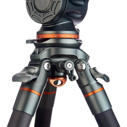 3 Legged Thing Legends Jay Carbon Fiber Tripod System with Quick Leveling Base & AirHed Cine-V Fluid Head - Image 4