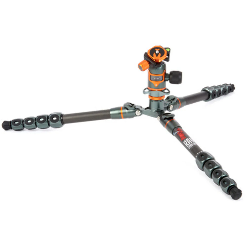 3 Legged Thing Legends Ray Carbon Fiber Tripod with AirHed Vu Ball Head Set - Image 4