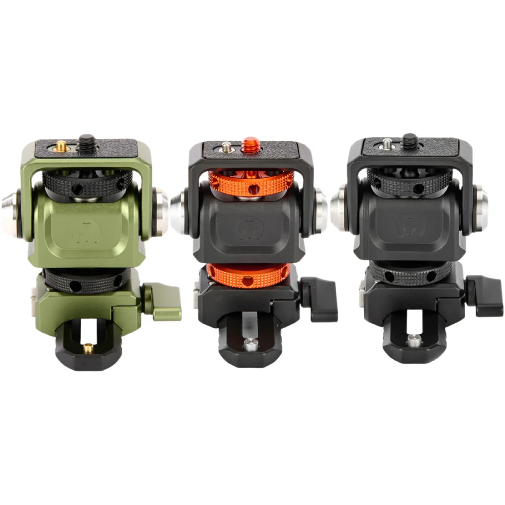3 Legged Thing Monty 3 Mighty Mini Pan/Tilt Accessory Mount with Shoe and Picatinny Rail