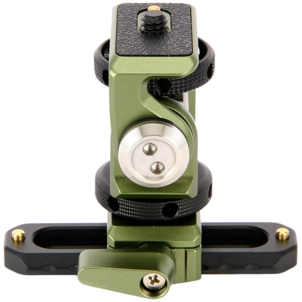 3 Legged Thing Monty 3 Mighty Mini Pan/Tilt Accessory Mount with Shoe and Picatinny Rail - Image 5