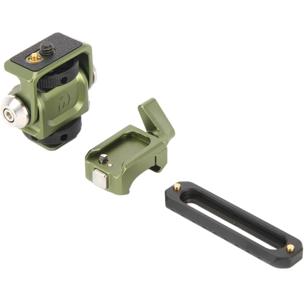 3 Legged Thing Monty 3 Mighty Mini Pan/Tilt Accessory Mount with Shoe and Picatinny Rail - Image 8