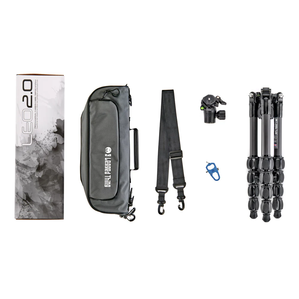 3 Legged Thing - Pro 2.0 Leo Tripod Kit with AirHed Pro - Darkness - Image 22
