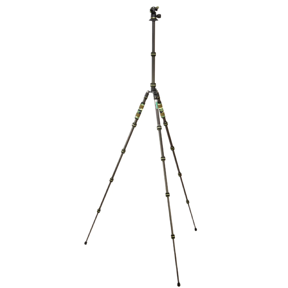 3 Legged Thing - Punks Brian 2.0 Tripod Kit with AirHed Neo 2.0 Twist Lock QR Ballhead (Black/Green) - Image 10