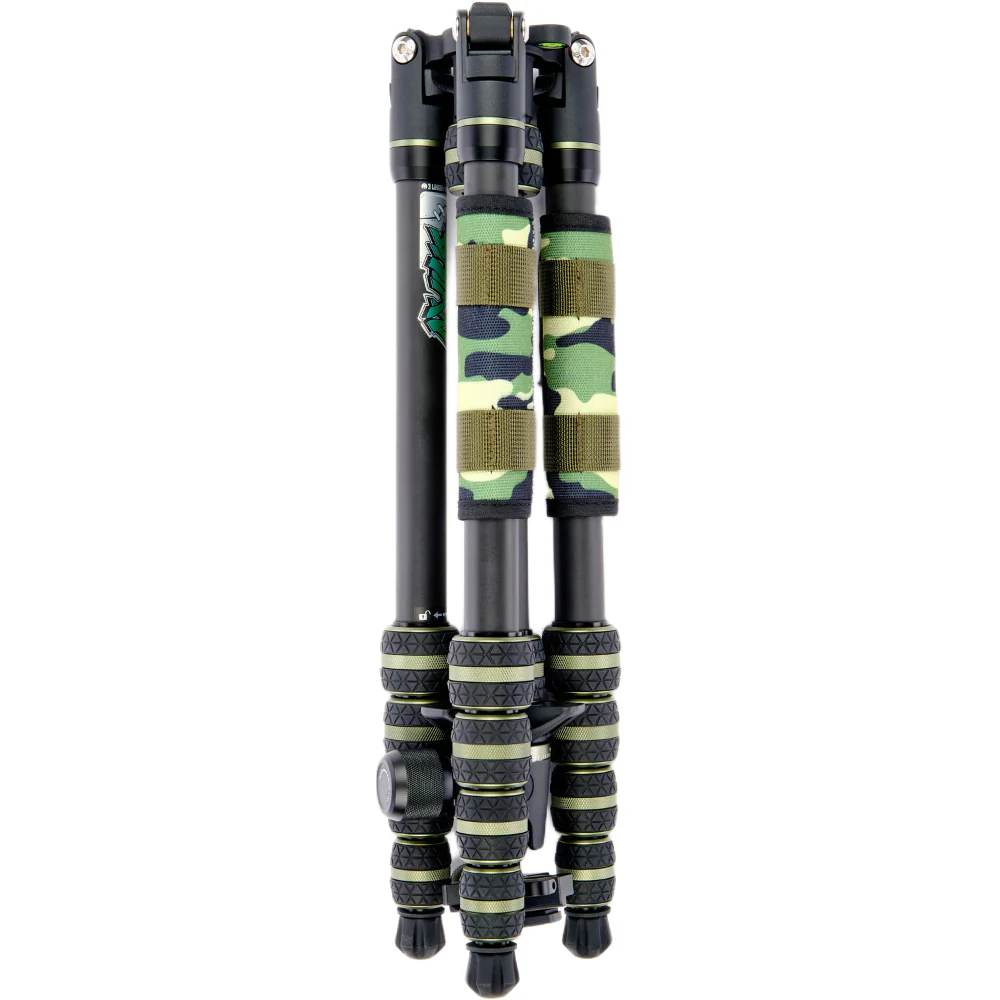 3 Legged Thing - Punks Brian 2.0 Tripod Kit with AirHed Neo 2.0 Twist Lock QR Ballhead (Black/Green) - Image 8