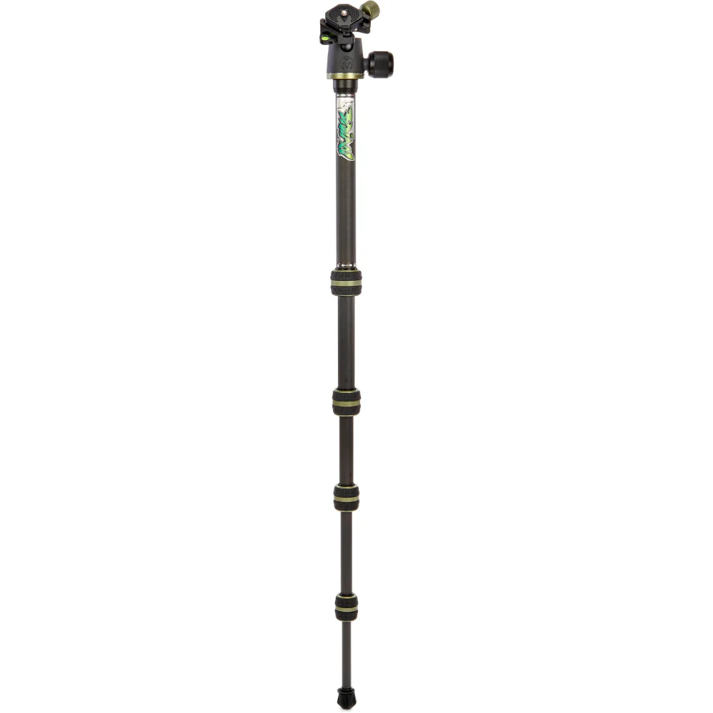 3 Legged Thing - Punks Brian 2.0 Tripod Kit with AirHed Neo 2.0 Twist Lock QR Ballhead (Black/Green) - Image 9