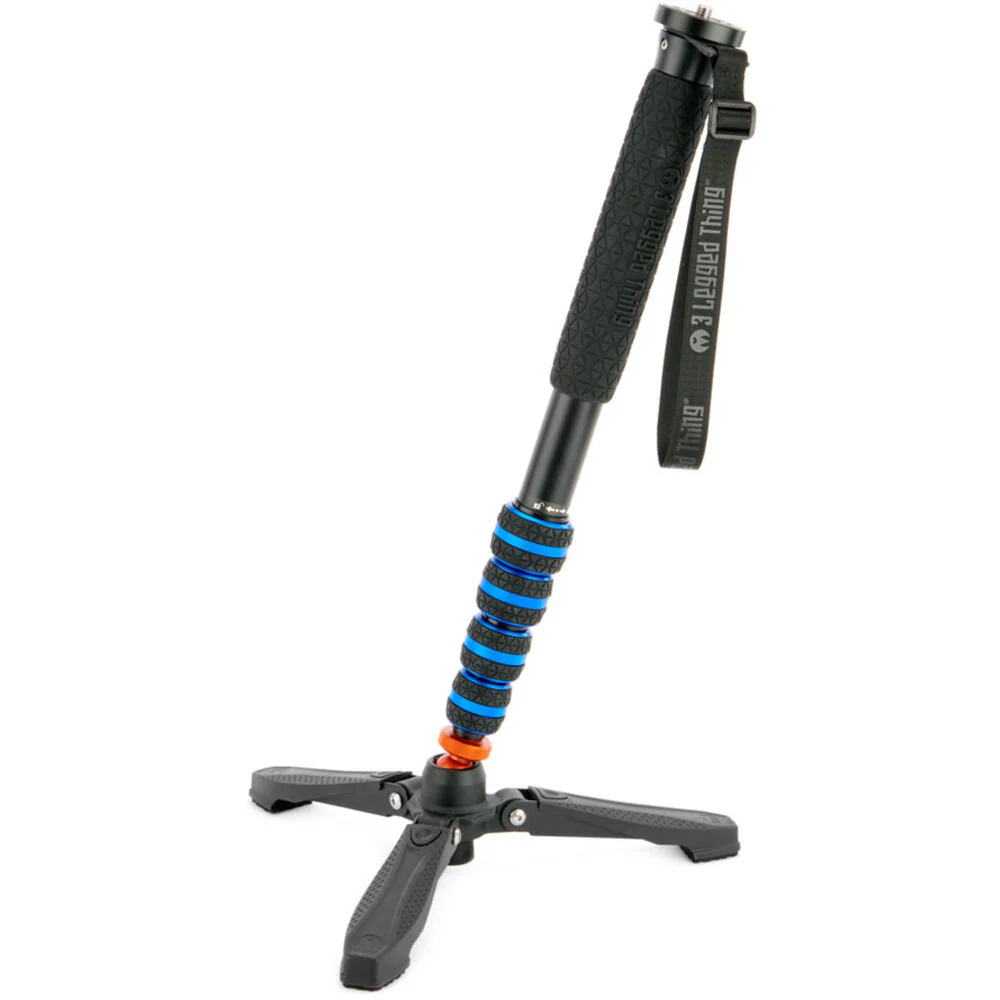 3 Legged Thing Taylor 2.0 5-Section Magnesium Alloy Monopod with DocZ Foot Stabilizer Kit - Image 9