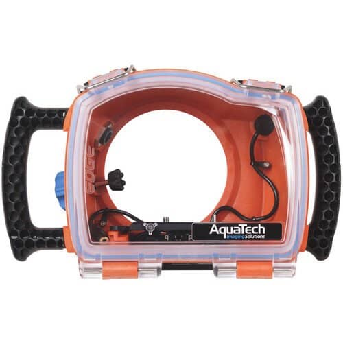 AquaTech EDGE Base Water Housing for Canon R6 (Orange) - Image 4