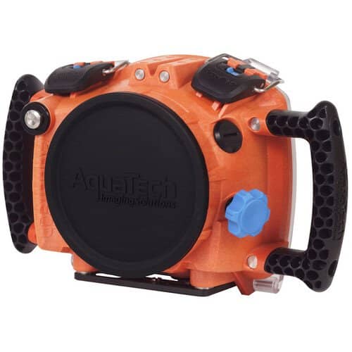 AquaTech EDGE Base Water Housing for Canon R6 (Orange) - Image 5