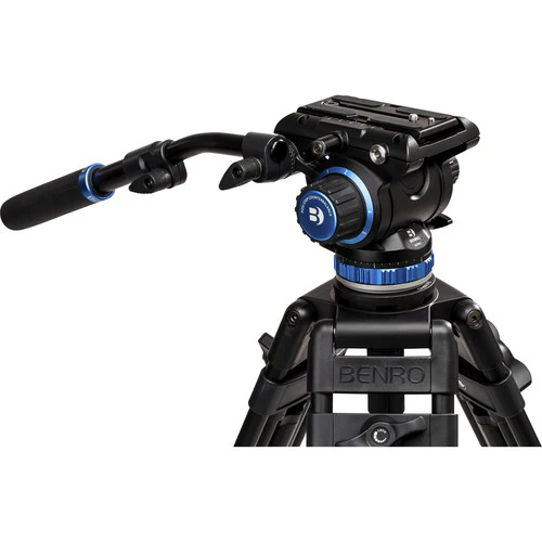 Benro A373F Aluminum Single-Tube Tripod with S6Pro Fluid Video Head - Image 15