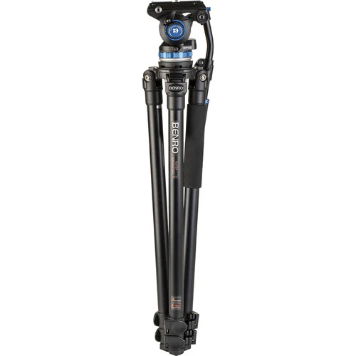 Benro A373F Aluminum Single-Tube Tripod with S6Pro Fluid Video Head - Image 22