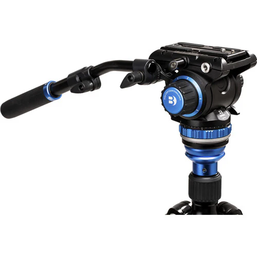 Benro C3883 Reverse-Folding Carbon Fiber Travel Tripod with S6Pro Fluid Video Head - Image 23
