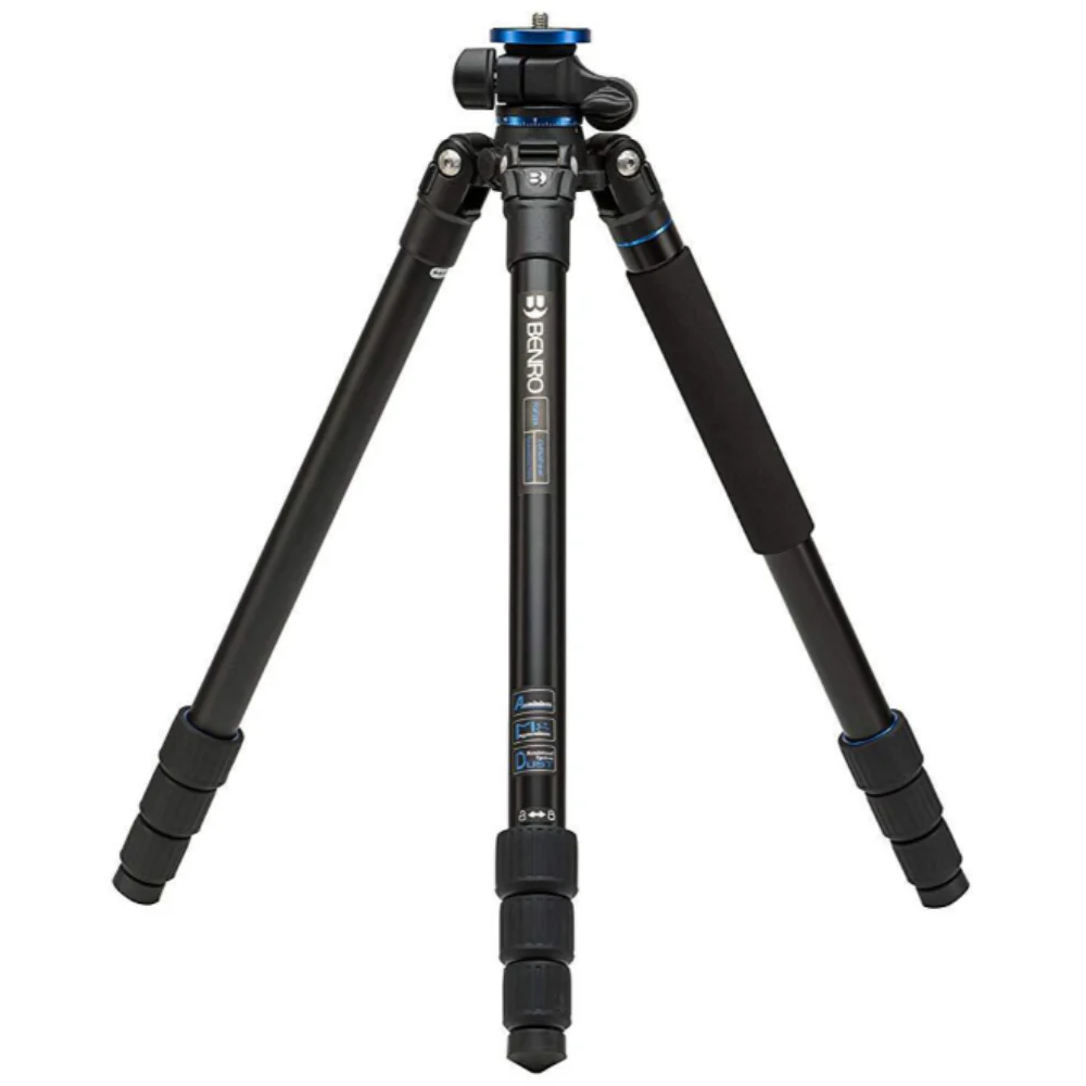Benro GoPlus Travel Series 2 Carbon Fibre 3 Section Monopod Twist Lock V2 Ball Head 16 kg PL