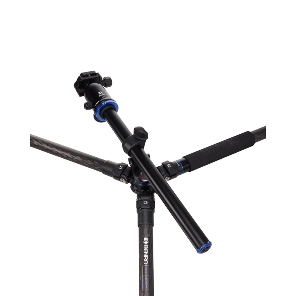 Benro GoPlus Travel Series 2 Carbon Fibre 3 Section Monopod Twist Lock V2 Ball Head 16 kg PL - Image 6