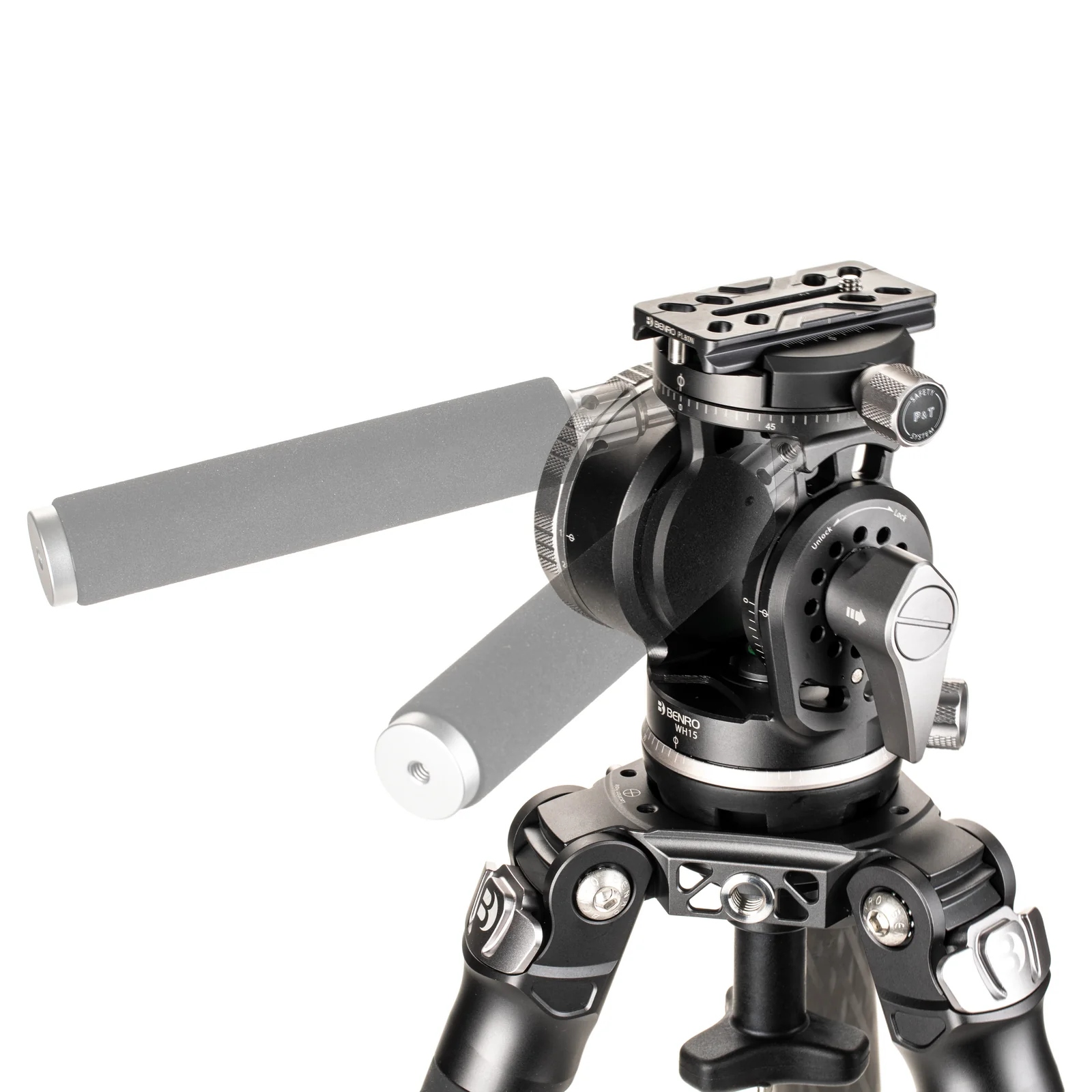Benro Mammoth Carbon Fiber Tripod with WH15 Wildlife Head - Image 11