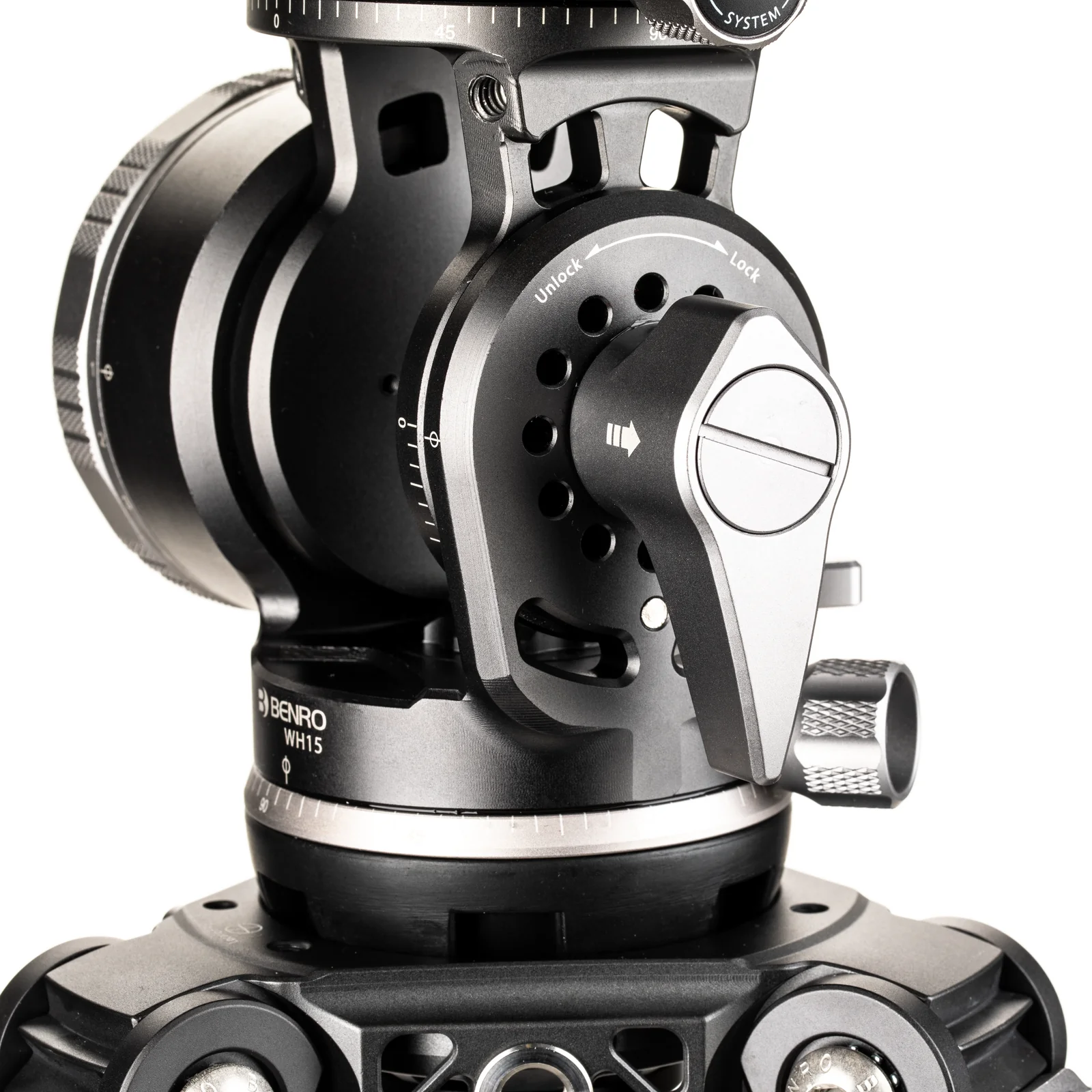 Benro Mammoth Carbon Fiber Tripod with WH15 Wildlife Head - Image 4
