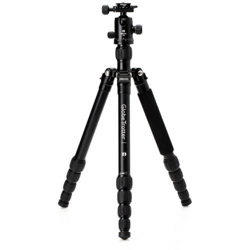 Benro MeFoto Globetrotter Tripod, Aluminium, Twist Lock - Black