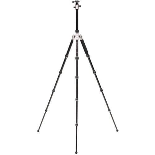 Benro MeFoto Globetrotter Tripod, Aluminium, Twist Lock - Titanium - Image 2