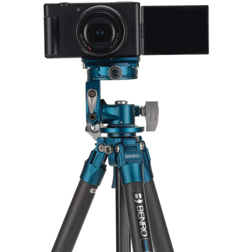 Benro SuperSlim Carbon Fiber Series 0 Tripod with PHVF2 Flip Head - Image 7