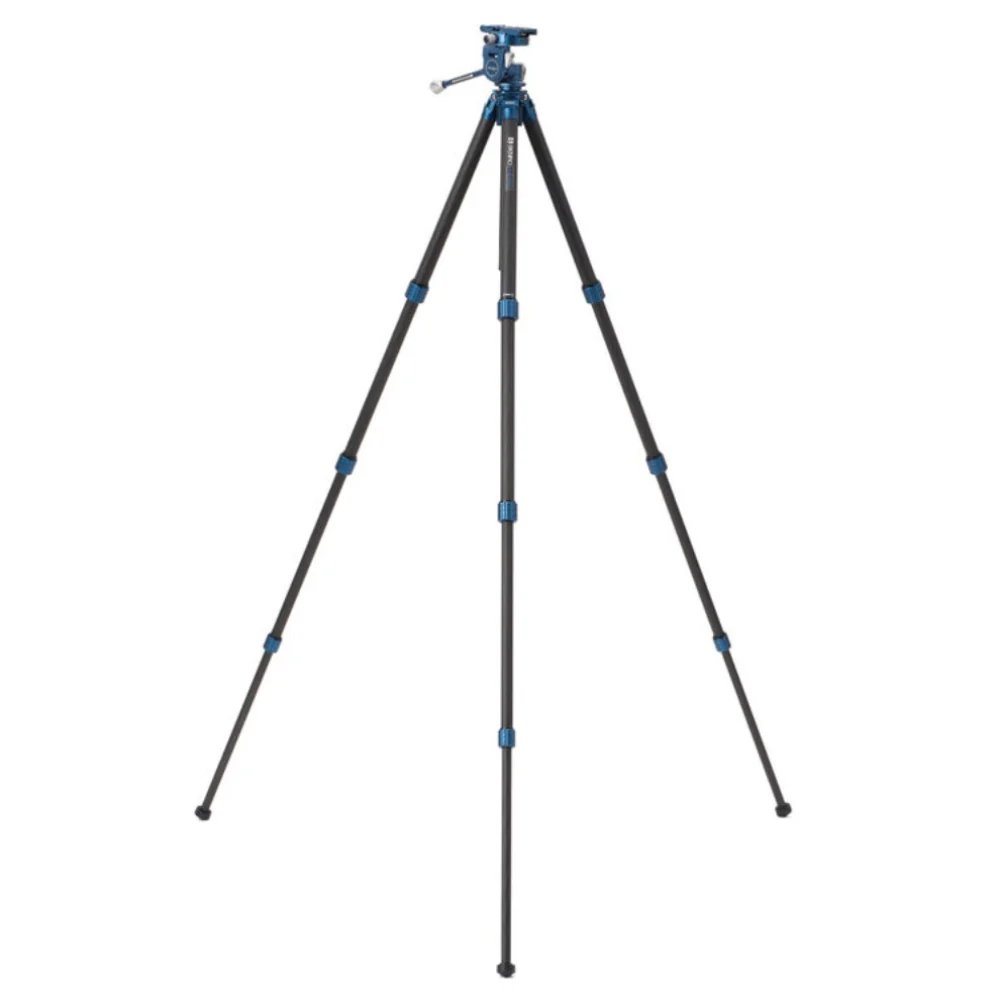 Benro SuperSlim Carbon Fiber Series 1.5 Tripod with PHVF3 Hybrid Flip Head - Image 2