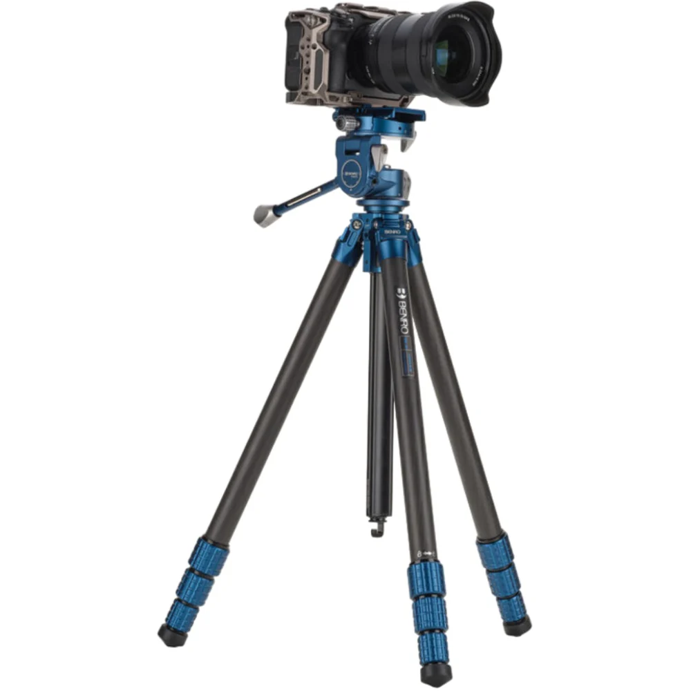 Benro SuperSlim Carbon Fiber Series 1.5 Tripod with PHVF3 Hybrid Flip Head - Image 8