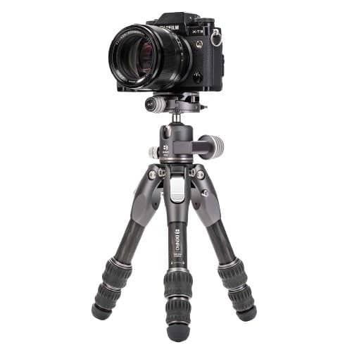 Benro Tortoise 03C, Carbon Fibre, 4 Section, Photo Tripod, Twist Lock, GX25 Ball Head - Image 3