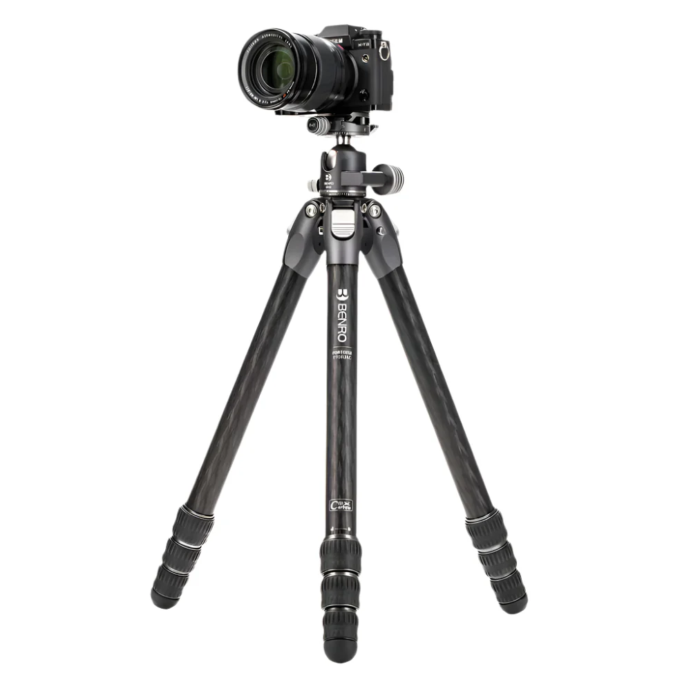 Benro Tortoise 34C, Carbon Fibre, 4 Section, Photo Tripod, Twist Lock, GX35 Ball Head - Image 7