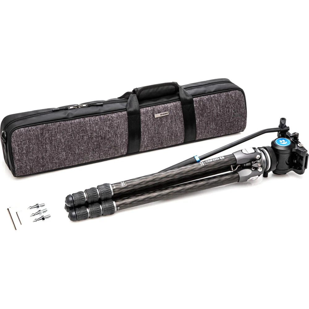 Benro Tortoise Carbon Fiber 2 Series Tripod System with S4Pro Video Head - Image 10