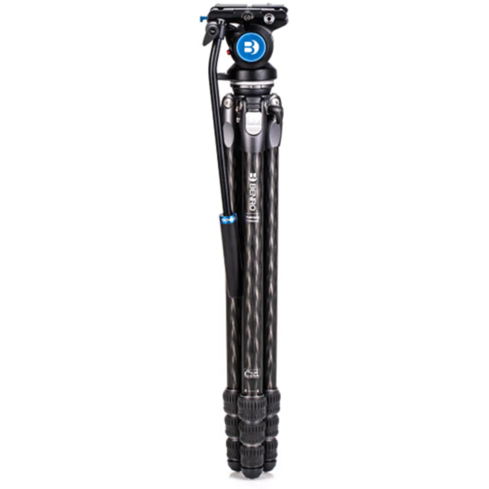 Benro Tortoise Carbon Fiber 2 Series Tripod System with S4Pro Video Head - Image 15