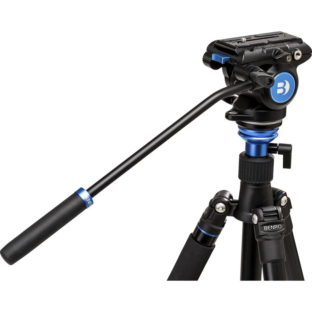 Benro Tortoise Carbon Fiber 2 Series Tripod System with S4Pro Video Head - Image 5