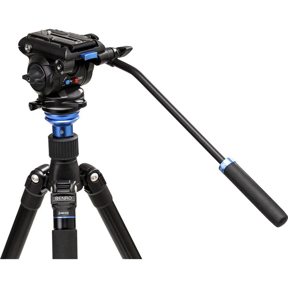 Benro Tortoise Carbon Fiber 2 Series Tripod System with S4Pro Video Head - Image 6