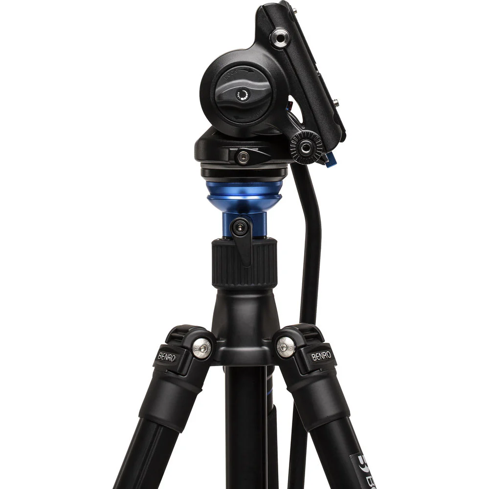Benro Tortoise Carbon Fiber 2 Series Tripod System with S4Pro Video Head - Image 7