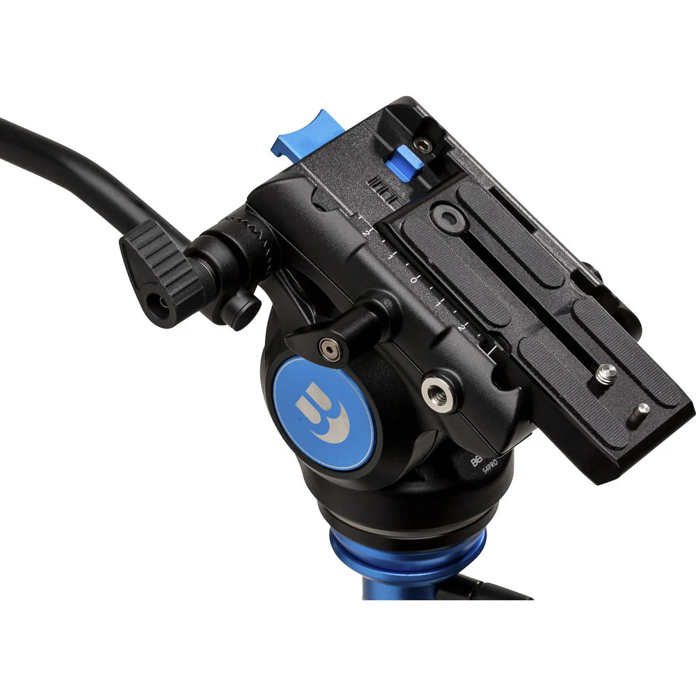 Benro Tortoise Carbon Fiber 2 Series Tripod System with S4Pro Video Head - Image 8