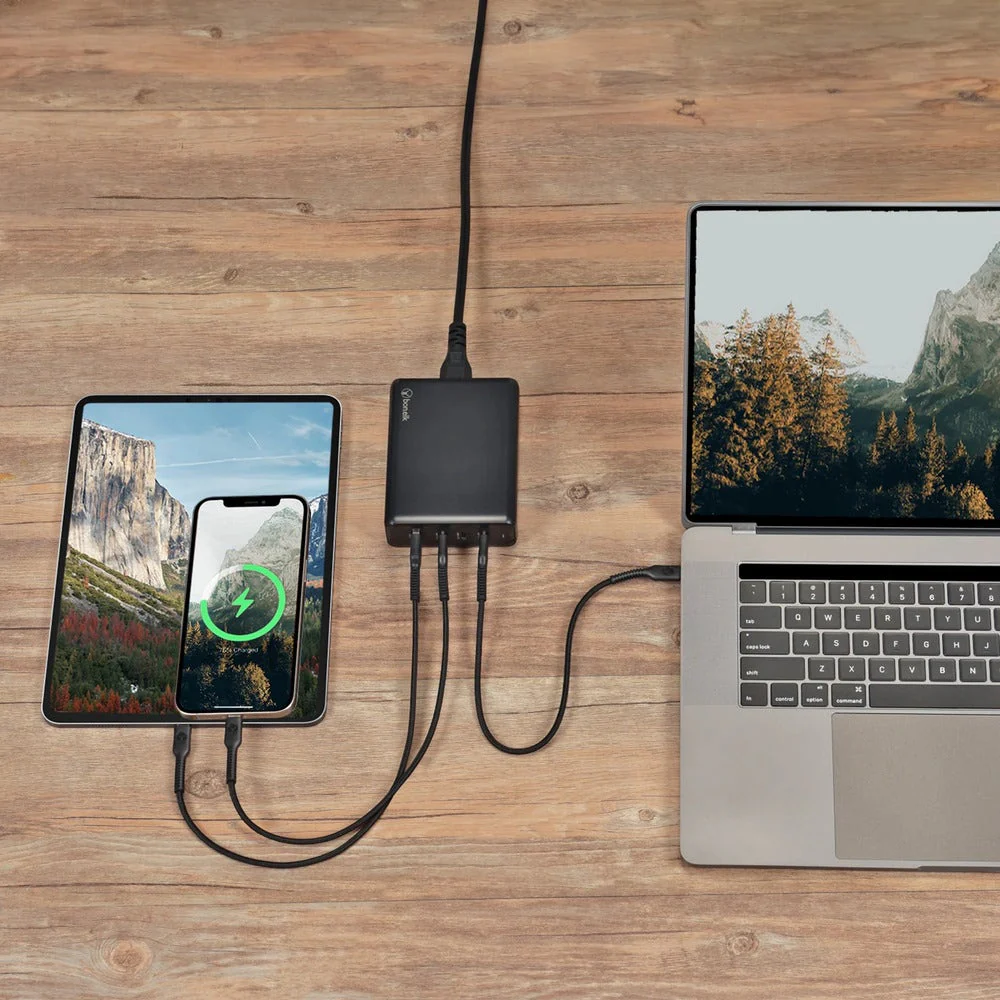Bonelk 240W Multi-Port Desktop Charger, 3 x USB-C / 1 x USB-A - Image 11