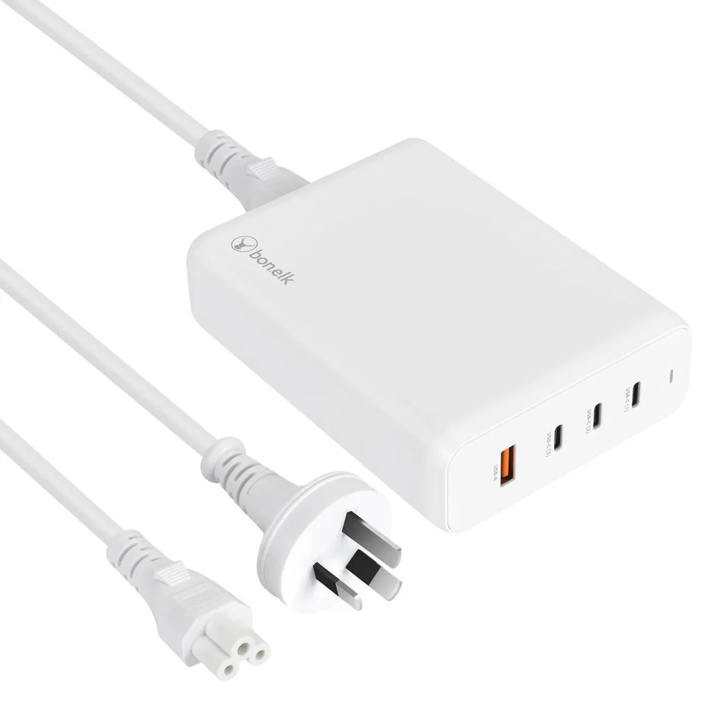 Bonelk 240W Multi-Port Desktop Charger, 3 x USB-C / 1 x USB-A - Image 7