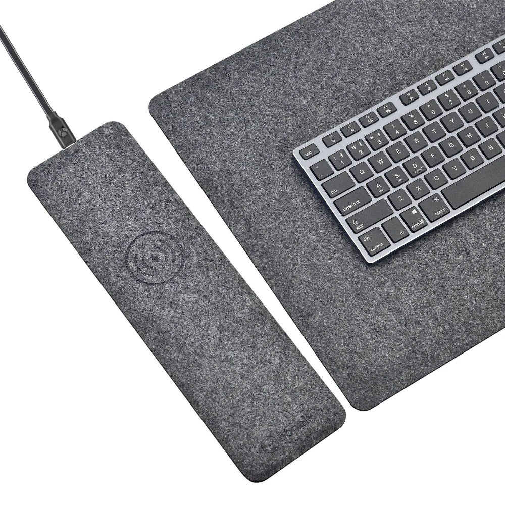 Bonelk Desk Mat Qi Split - Grey - Image 3
