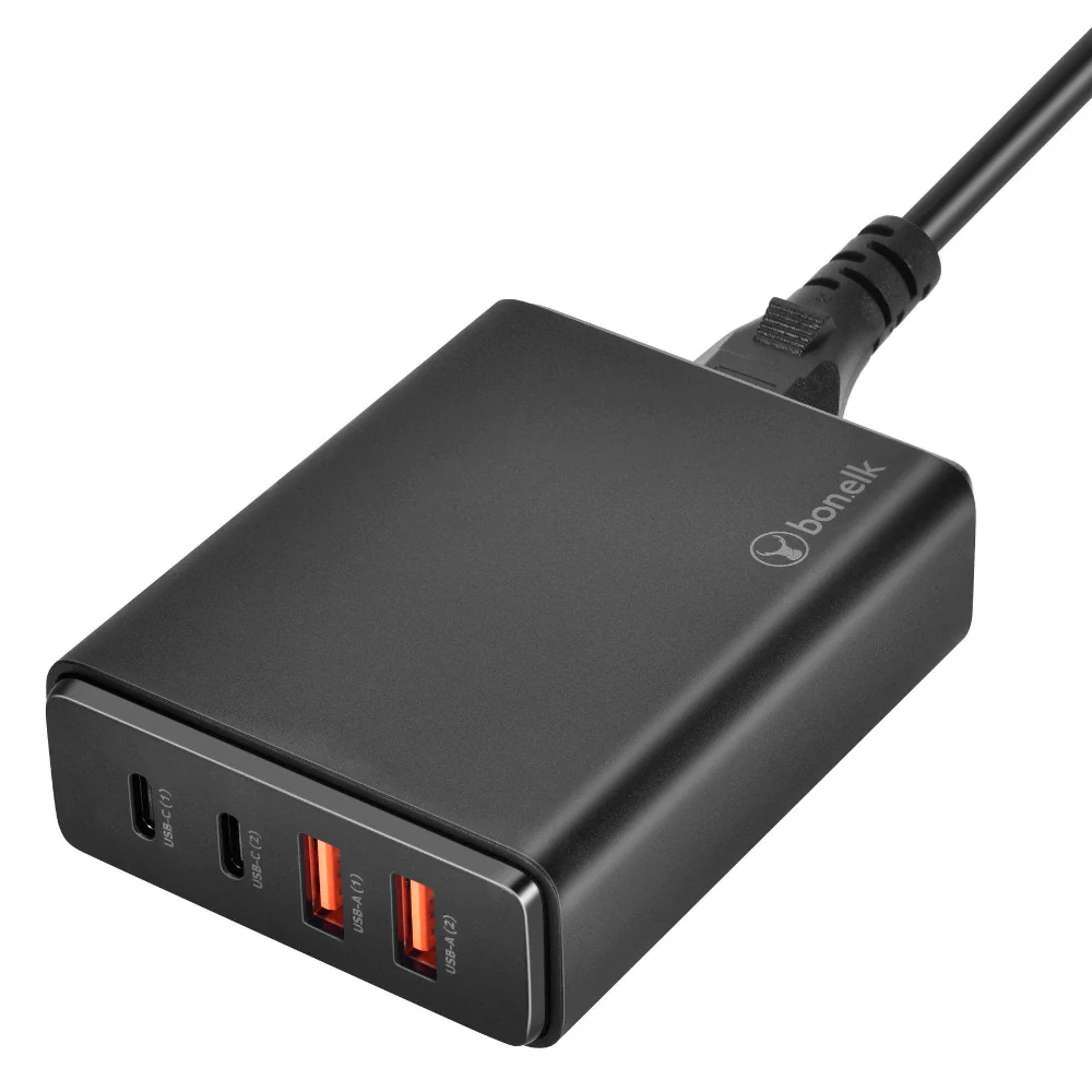 Bonelk Desktop Charger, 2 x USB-C / 2 x USB-A, 65W - Image 3