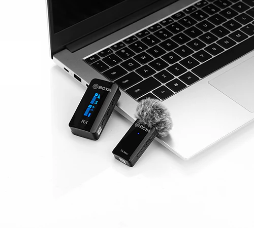 BOYA BY-XM6-S1 Mini 2.4GHz Dual Channel Wireless Microphone (1+1 with Mini TX) - Image 4