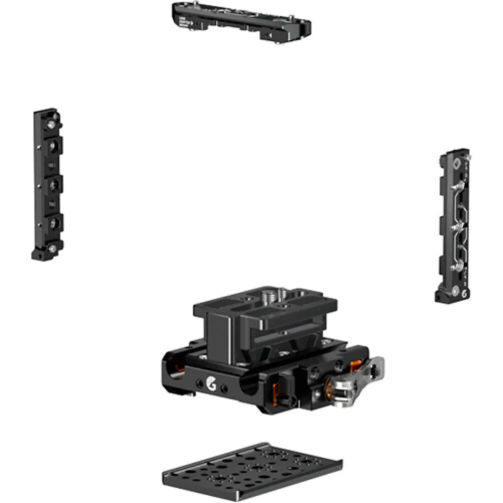 Bright Tangerine LeftField 3 Base Kit for RED Komodo & Komodo-X - Image 2
