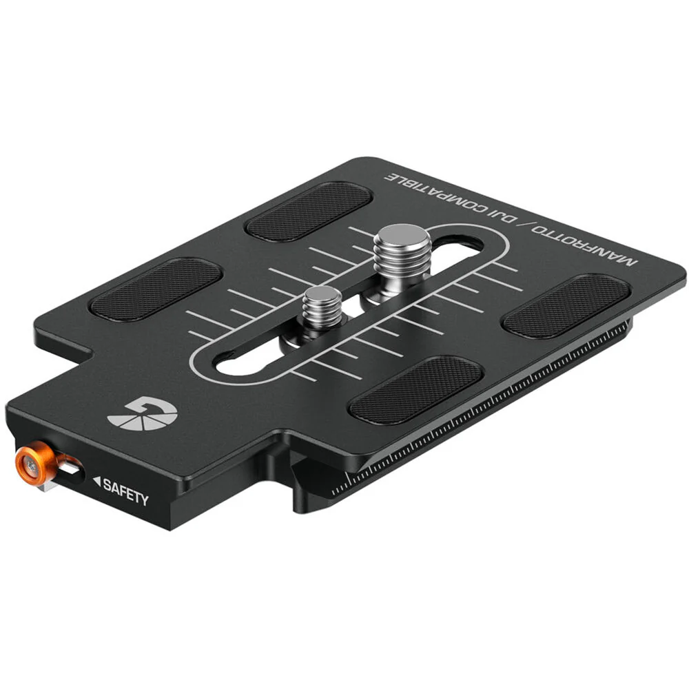 Bright Tangerine Universal Dovetail for Manfrotto and DJI RS 4 (Short) - Image 3