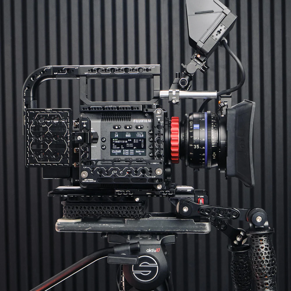 Bright Tangerine Universal Monitor Mount QR Kit (NATO Top, 15mm Rod Base) - Image 4