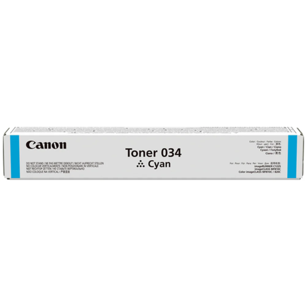 Canon CART034C Toner Cartridge - Cyan