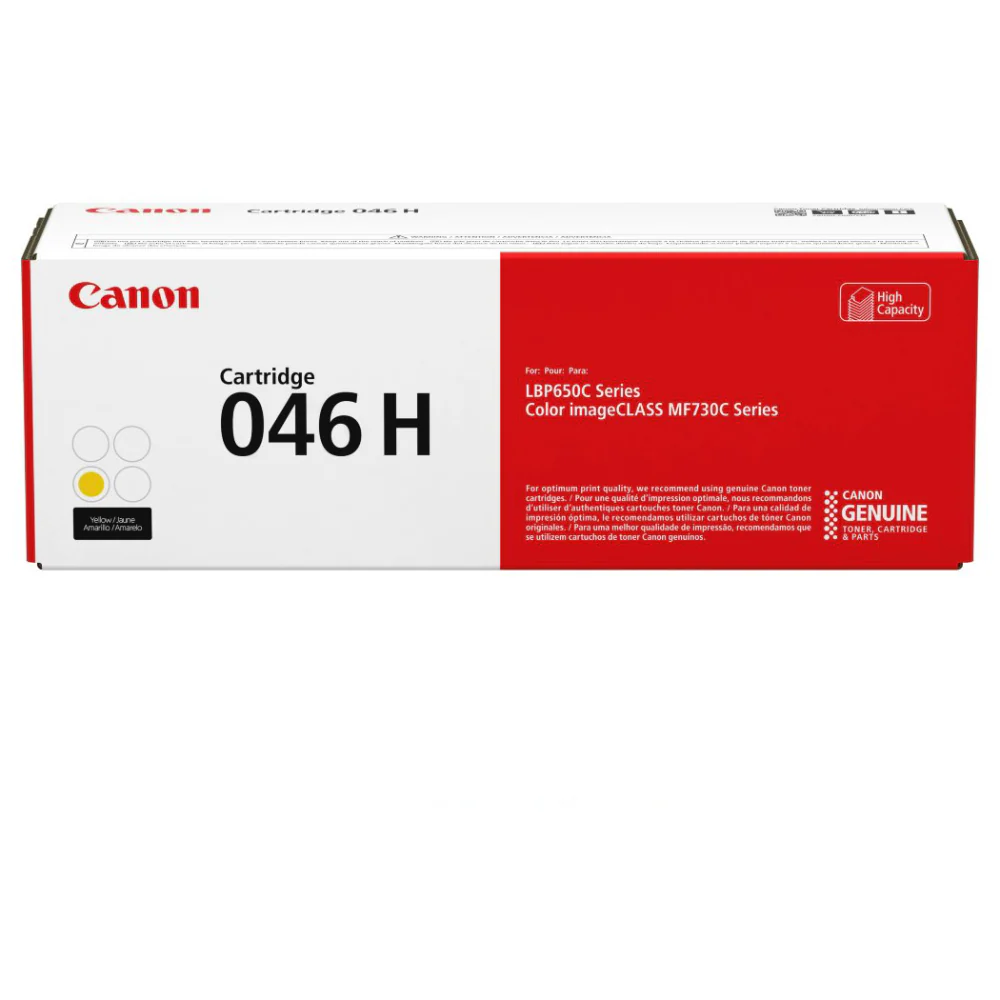 Canon CART046YH Yellow High Yield Toner Cartridge