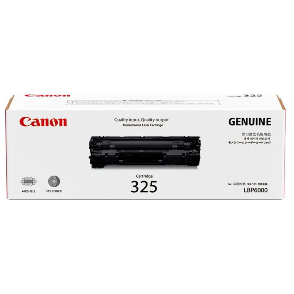 Canon CART325 Toner Cartridge 1600 Pages - Black