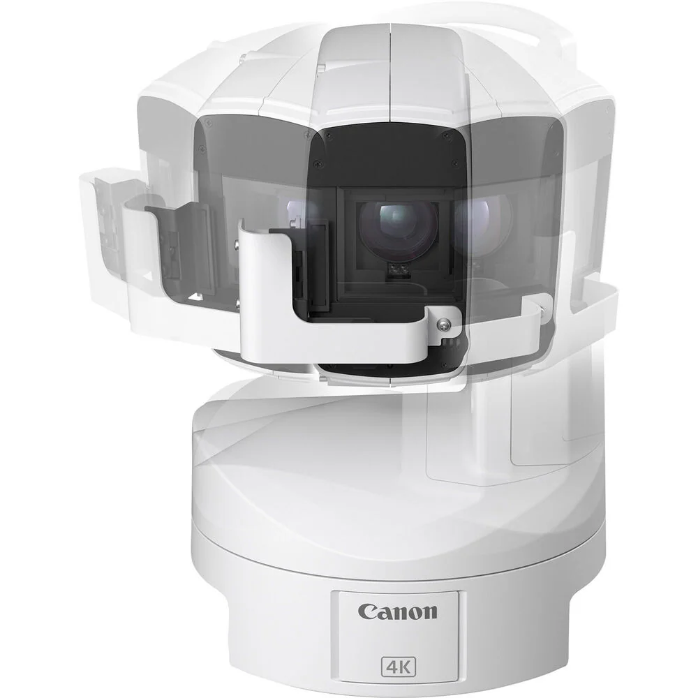 Canon CR-X300 Outdoor 4K PTZ Camera with 20x Zoom (Titanium White) - Image 5