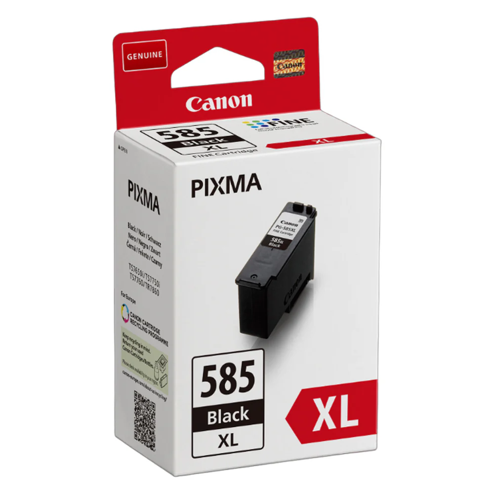 Canon PG585XL High Yield Ink Fine Cartridge Black - 300 Pages - Image 3