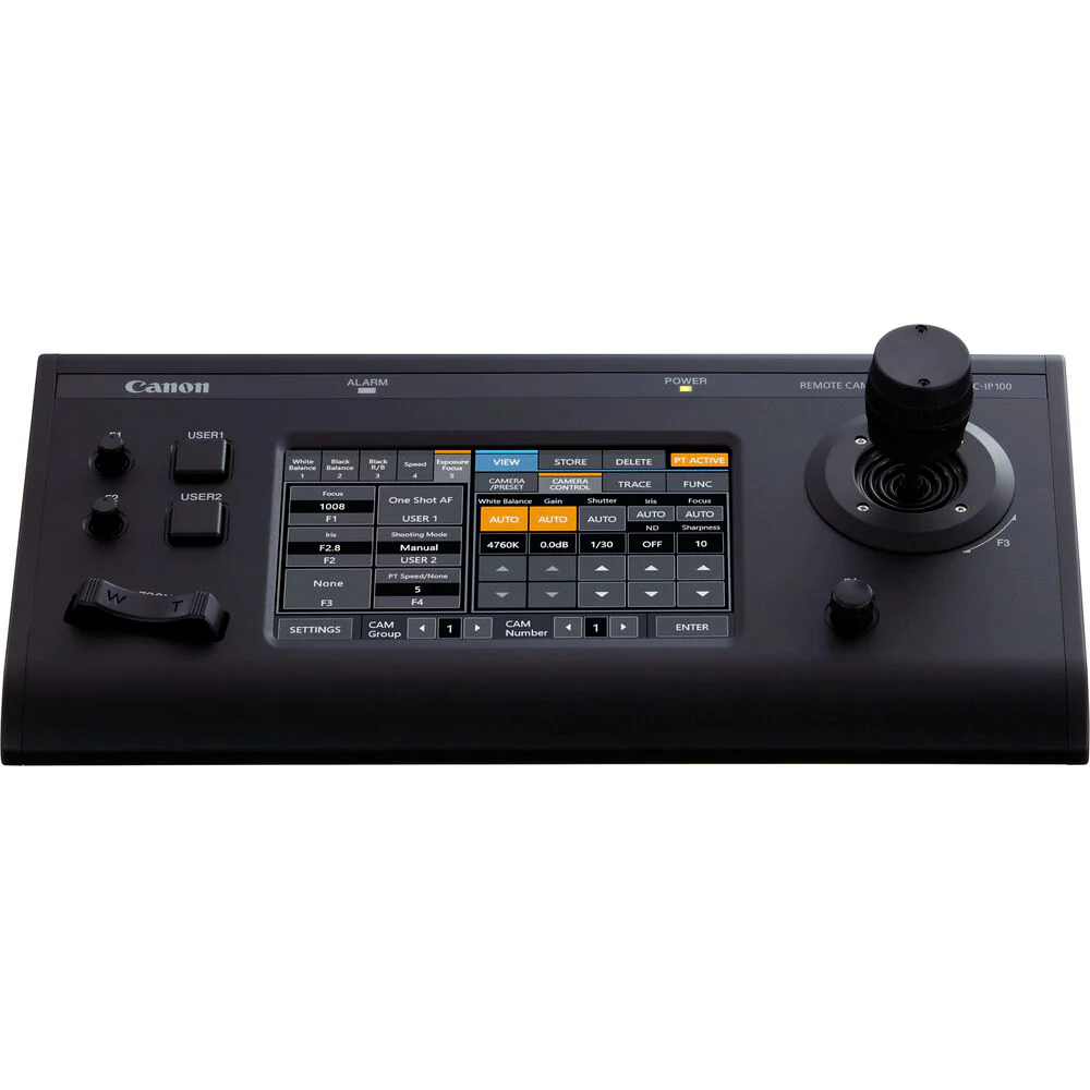 Canon RC-IP100 Touchscreen PTZ Joystick Controller - Image 3