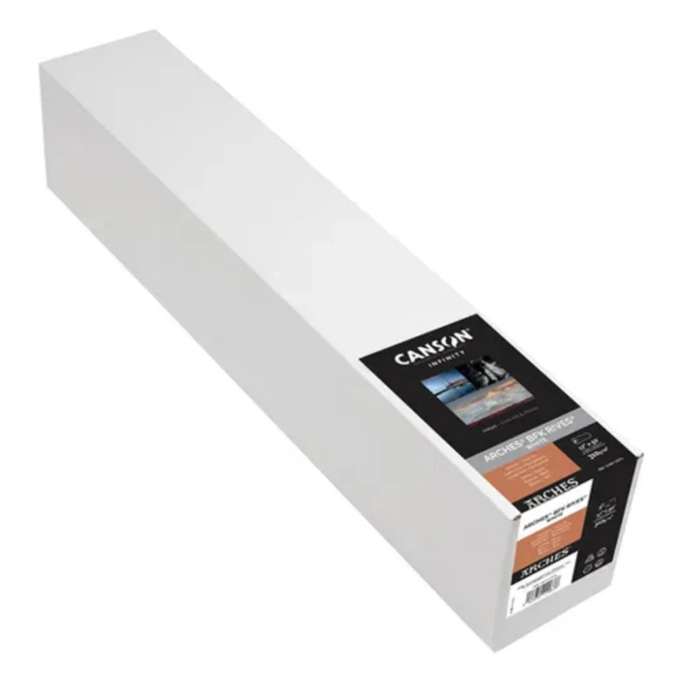 Canson Infinity Arches BFK Rives White 310gsm 432mm x 15.2m Roll